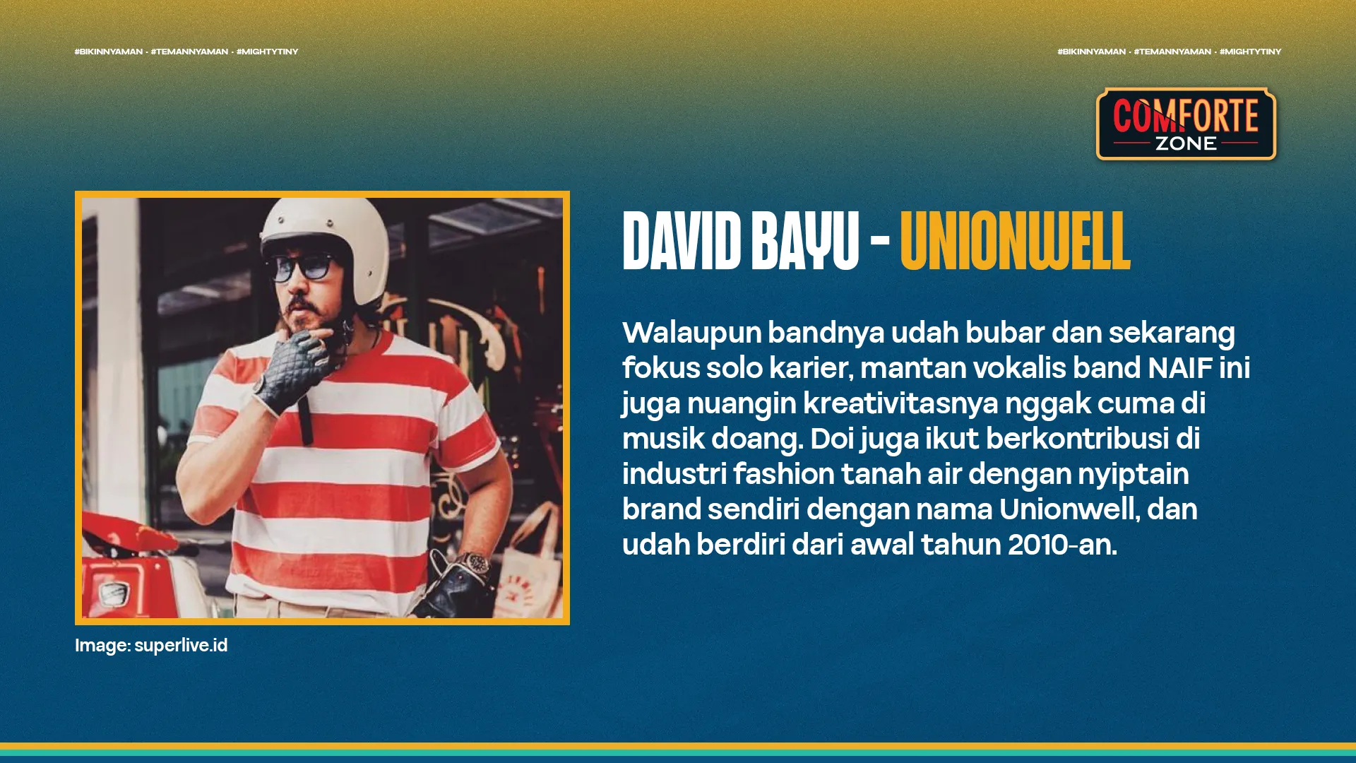DAVID BAYU - UNIONWELL