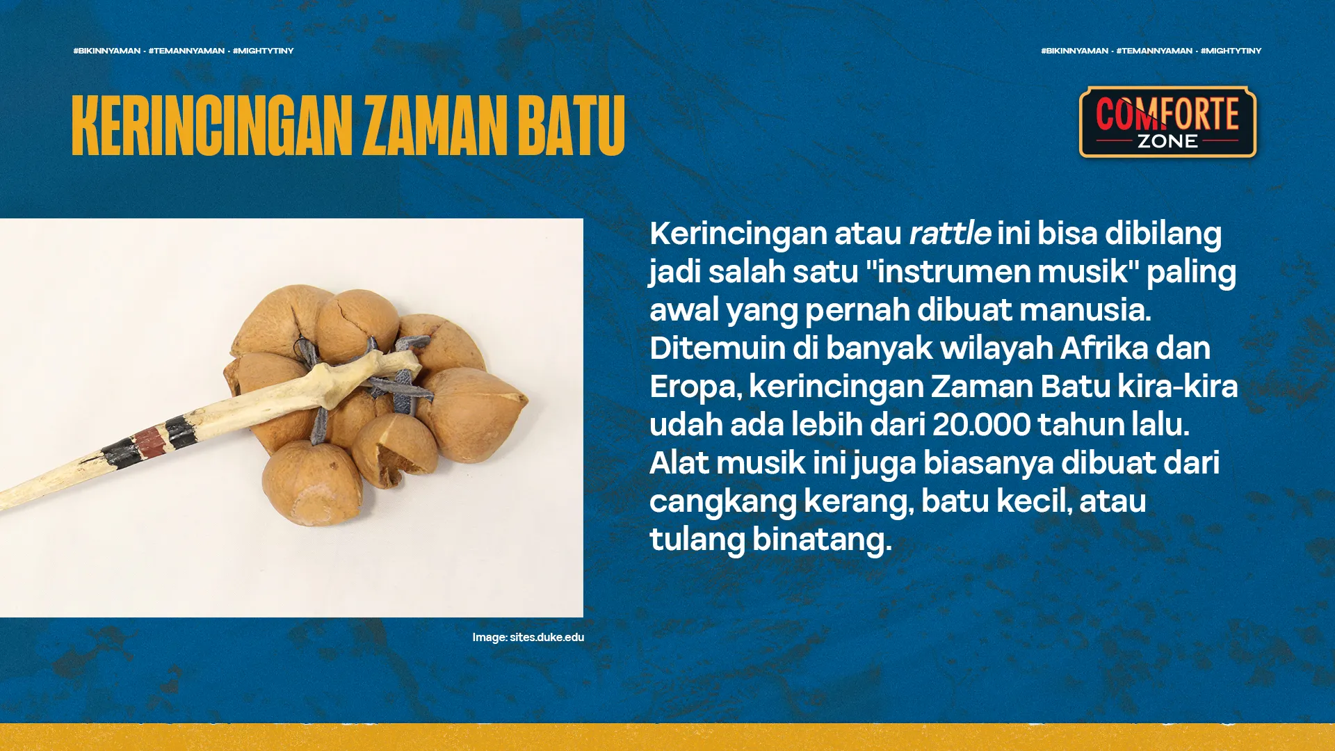 KERINCINGAN ZAMAN BATU