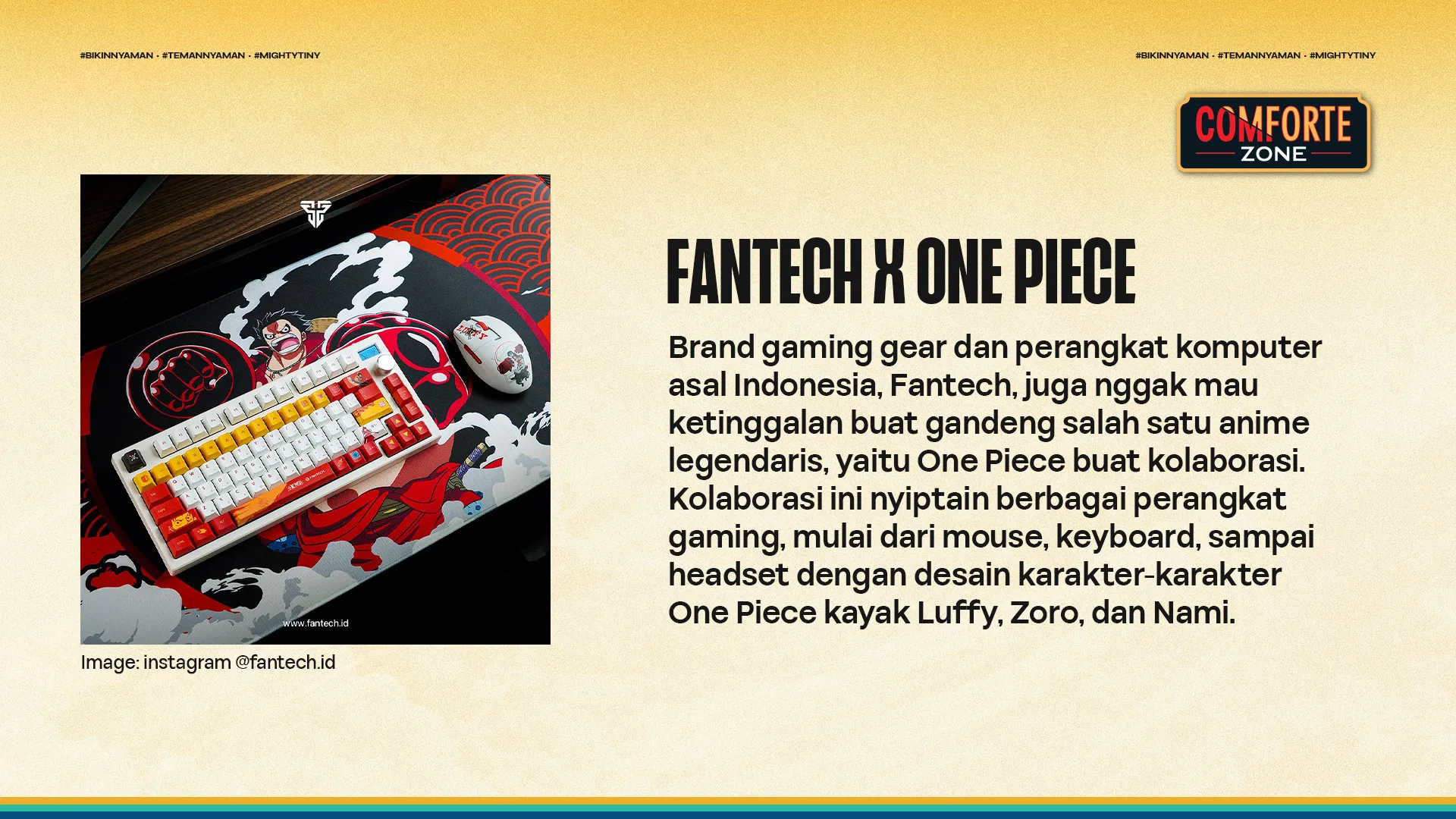 FANTECH X ONE PIECE