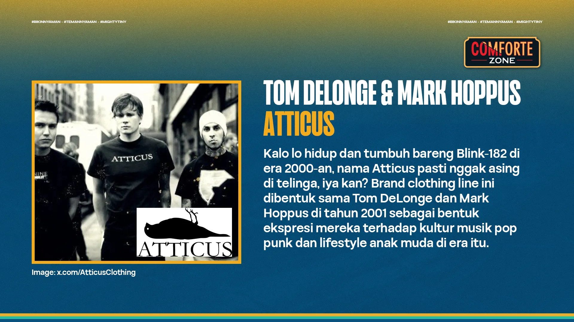 TOM DELONGE & MARK HOPPUS - ATTICUS