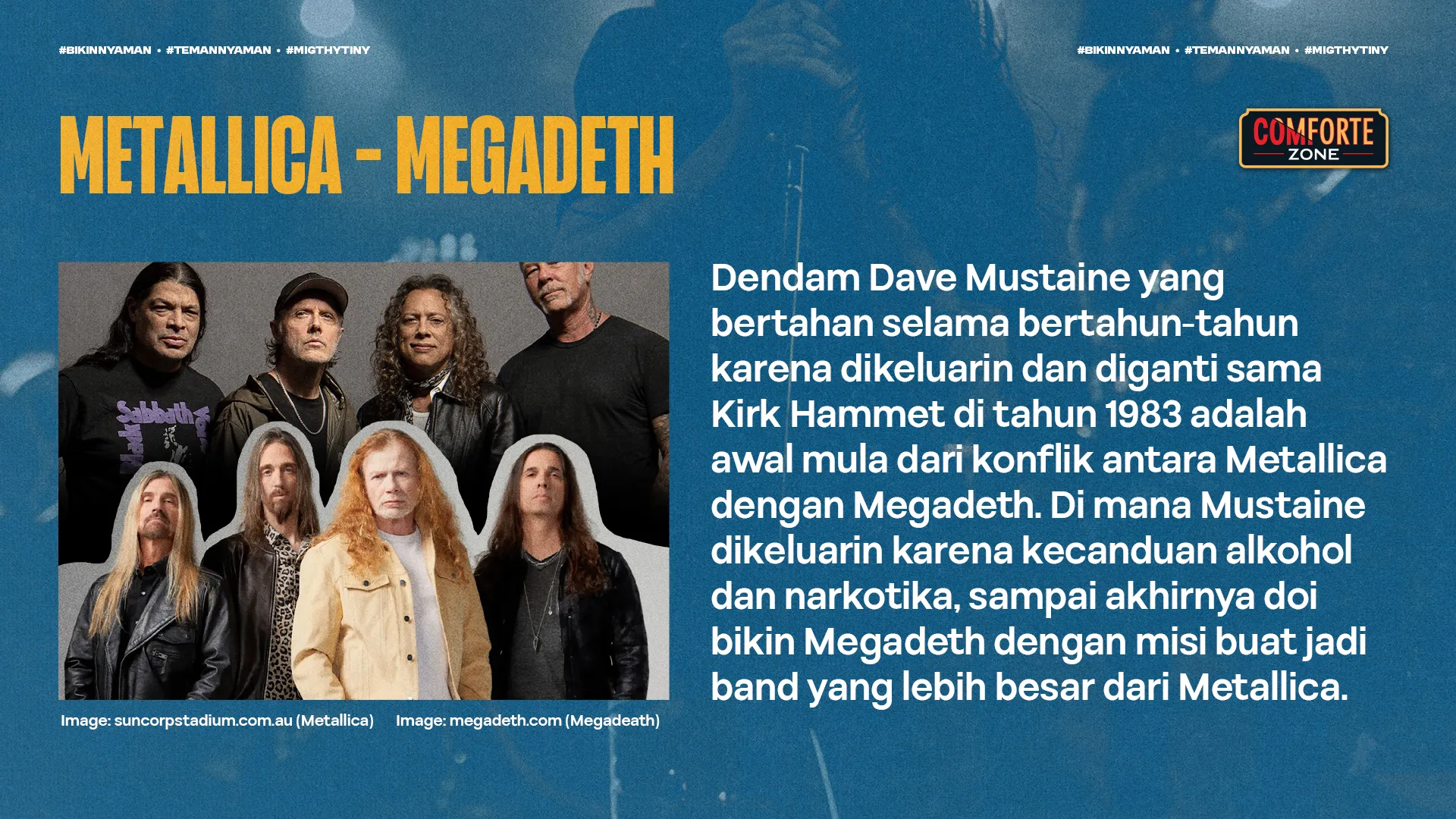 METALLICA - MEGADETH