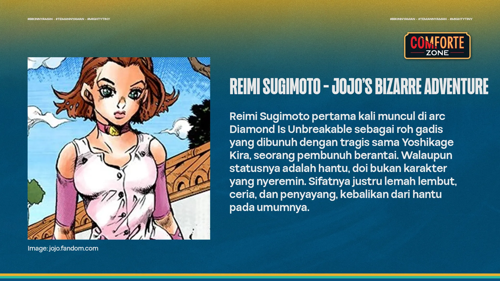 REIMI SUGIMOTO - JOJO’S BIZARRE ADVENTURE