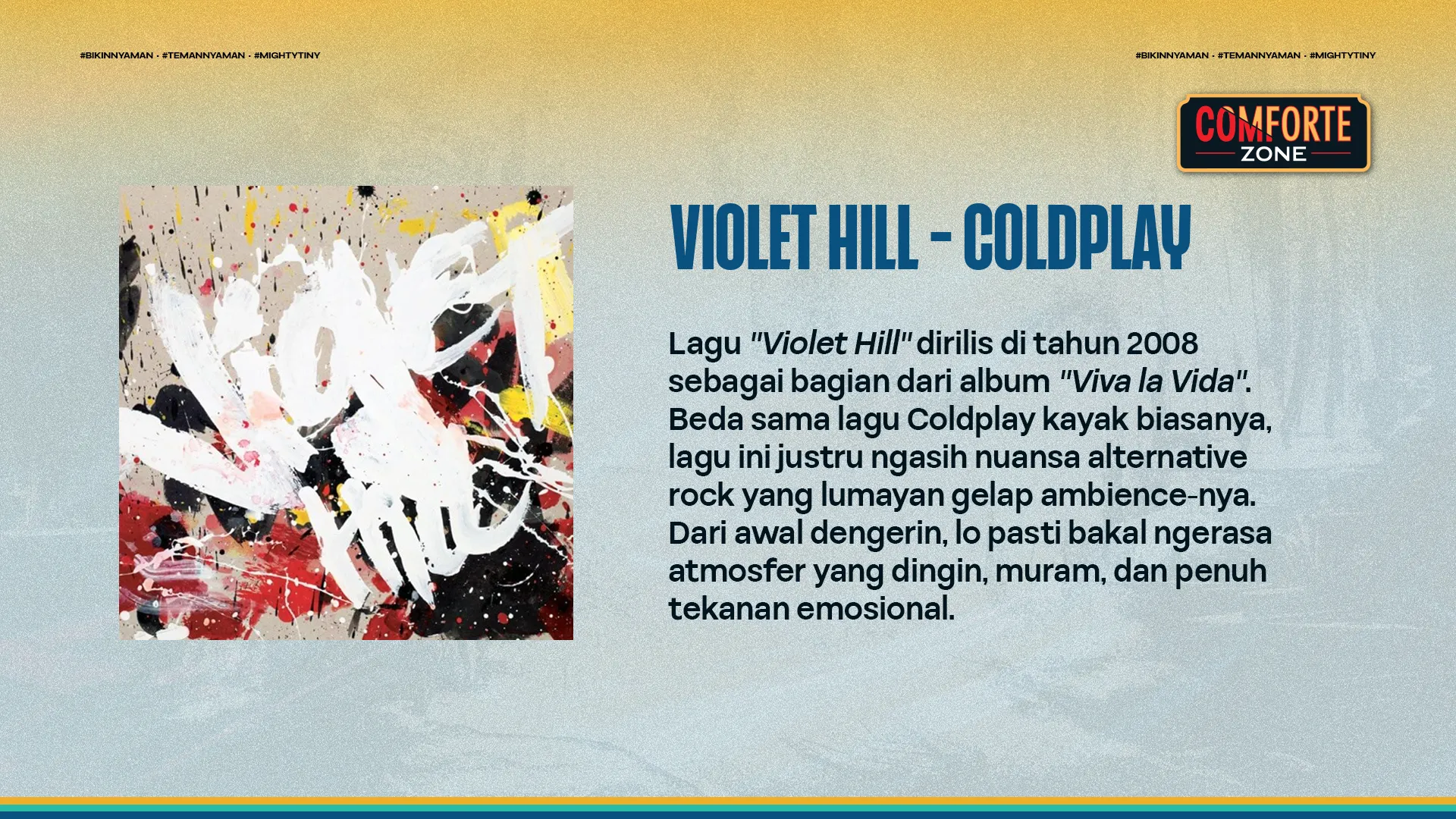 VIOLET HILL - COLDPLAY