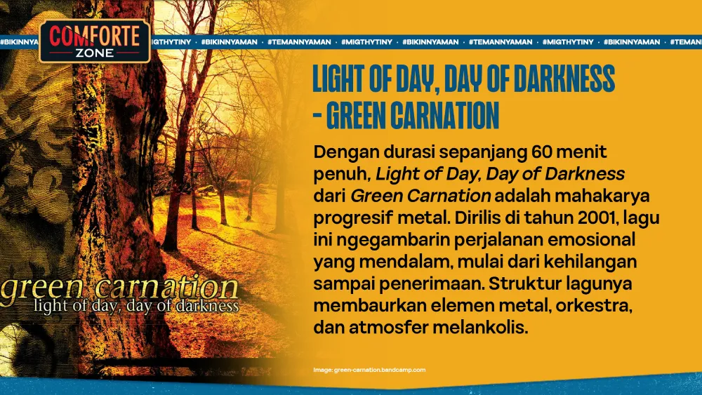 LIGHT OF DAY, DAY OF DARKNESS - GREEN CARNATION