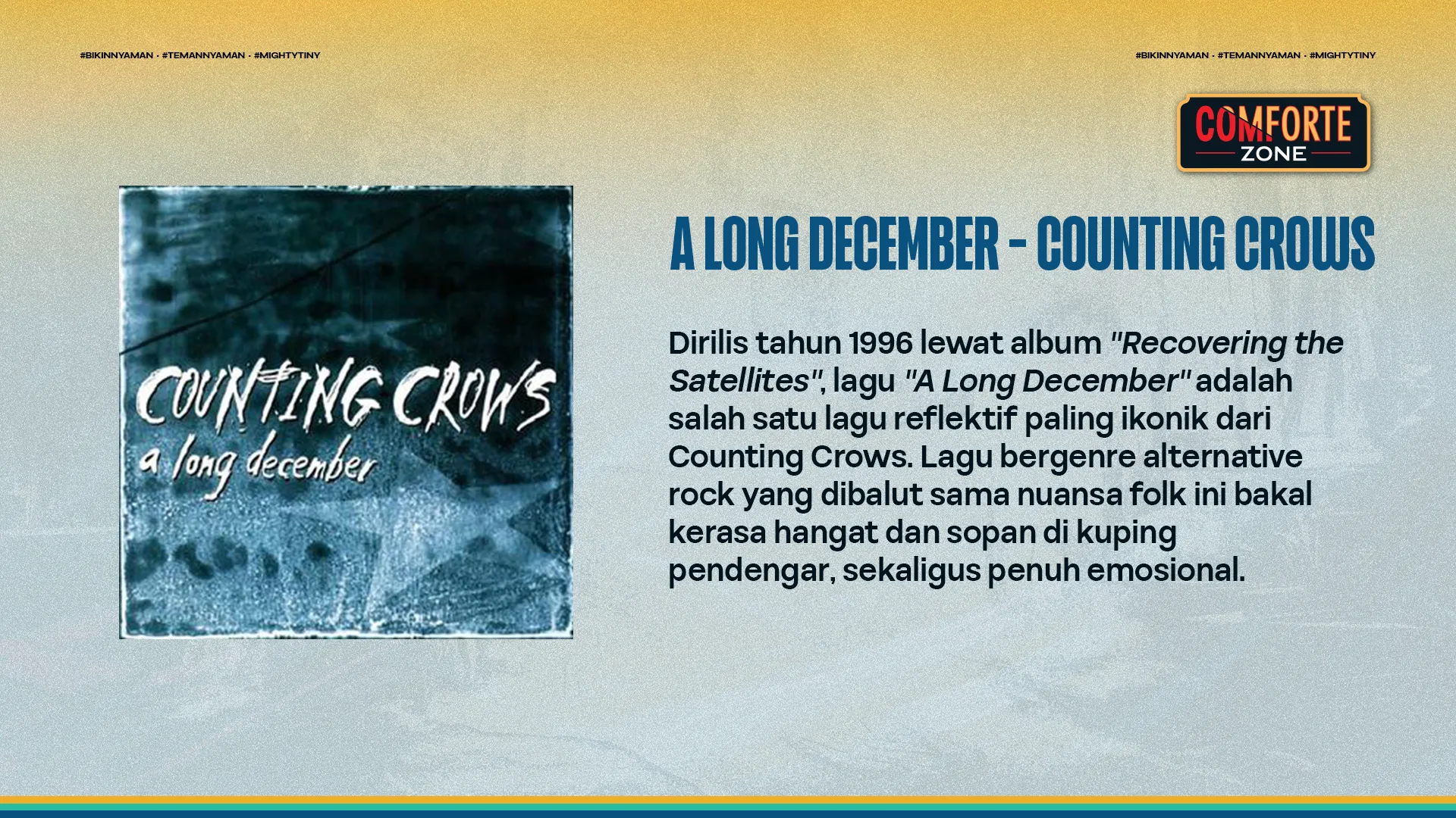 A LONG DECEMBER - COUNTING CROWS