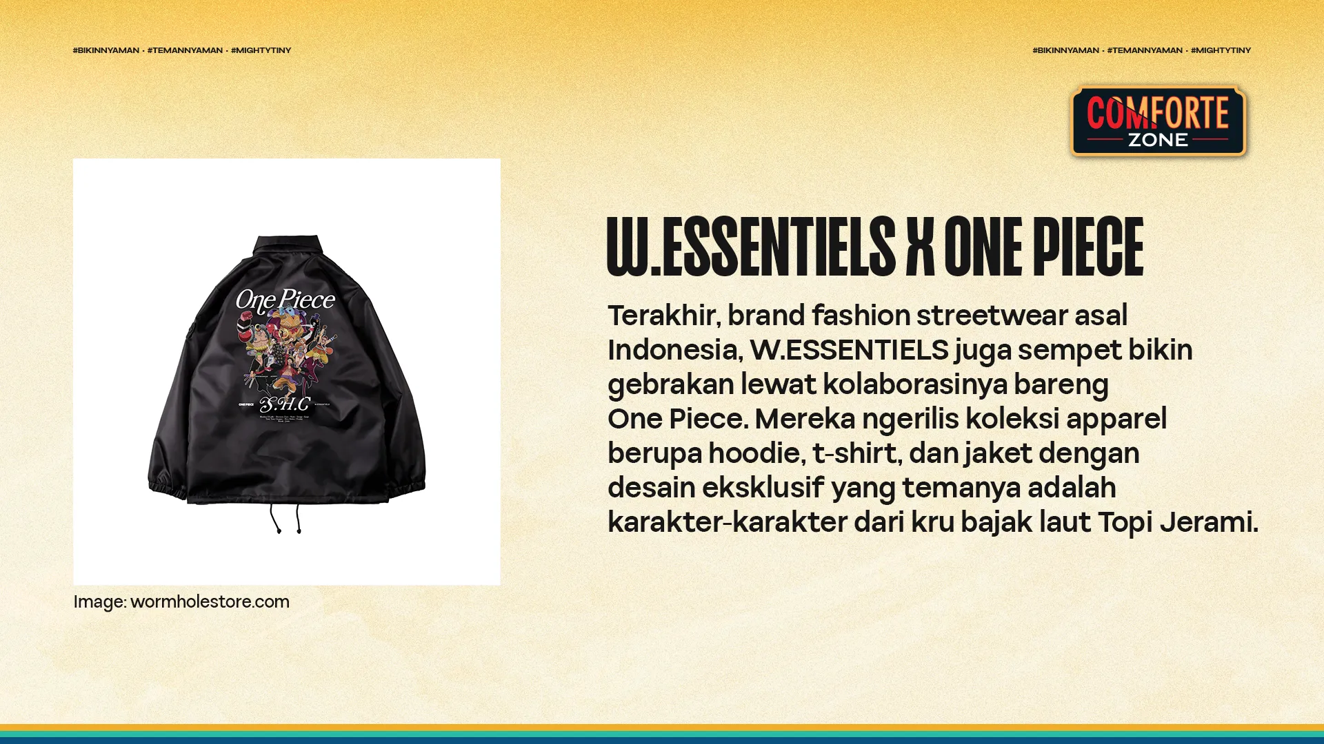 W.ESSENTIELS X ONE PIECE