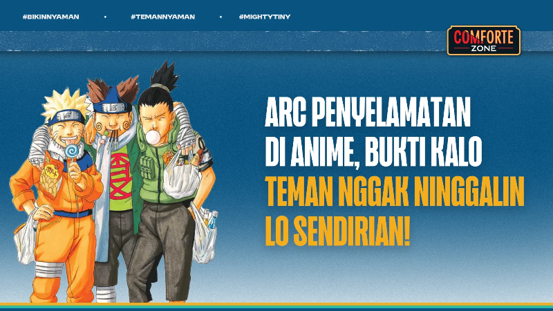 Image Arc Penyelamatan Di Anime, Bukti Kalo Teman Nggak Ninggalin Lo Sendirian!
