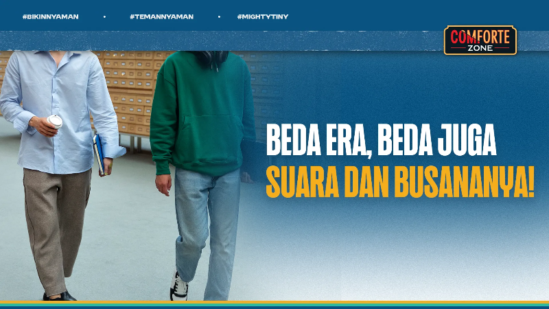 Image Beda Era, Beda Juga Suara Dan Busananya!