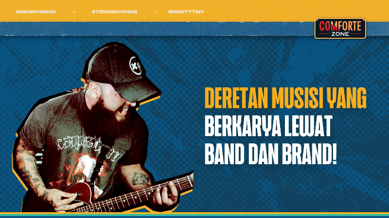 Image Deretan Musisi Yang Berkarya Lewat Band Dan Brand!