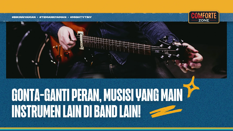 Image Gonta-ganti Peran, Musisi Yang Main Instrumen Lain Di Band Lain!