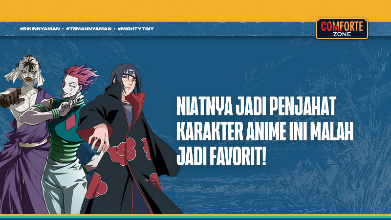 Image Niatnya Jadi Penjahat, Karakter Anime Ini Malah Jadi Favorit!