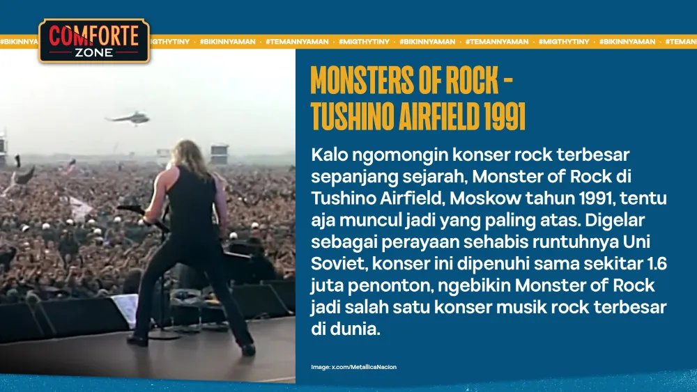 MONSTERS OF ROCK - TUSHINO AIRFIELD 1991