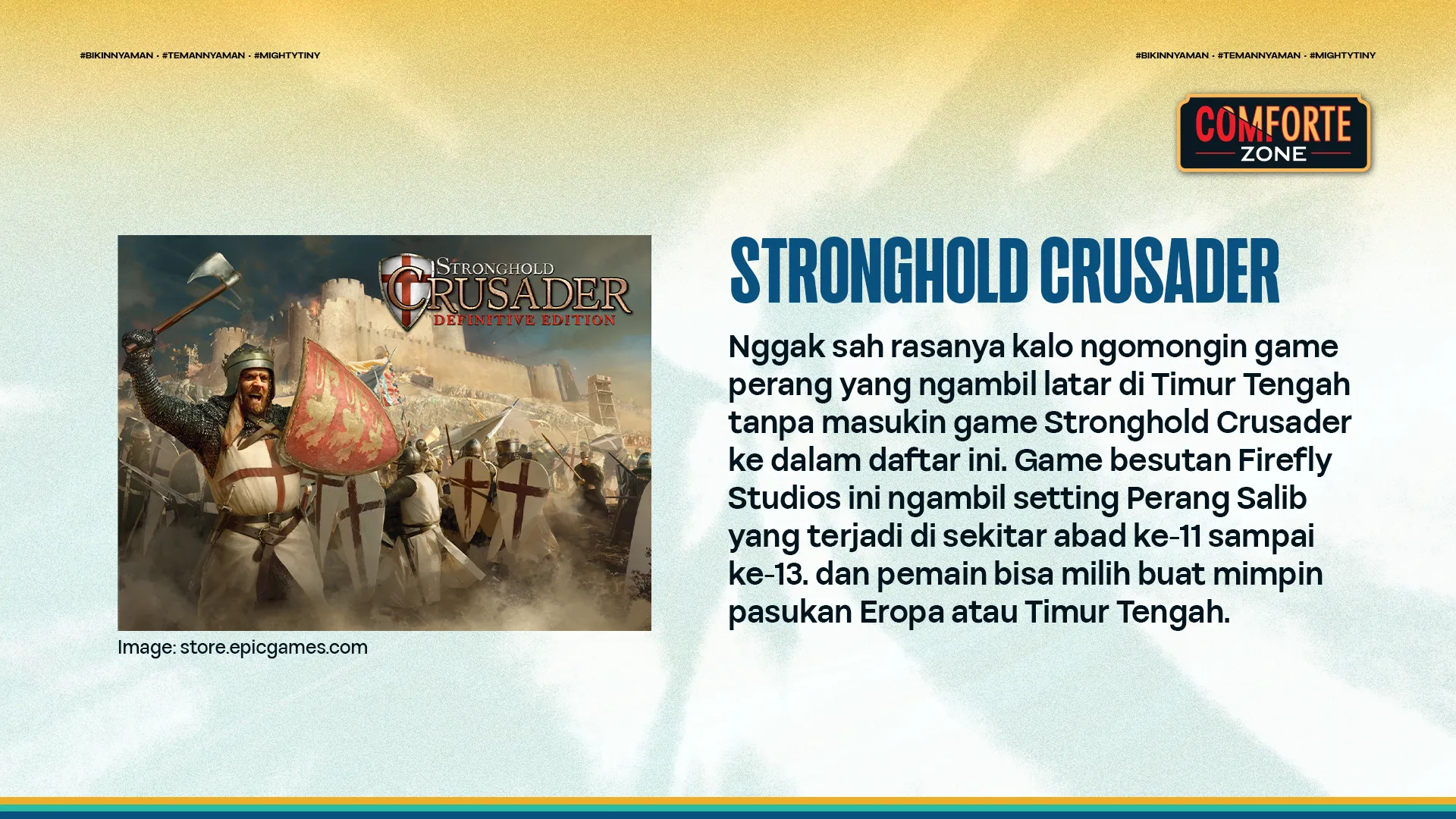 STRONGHOLD CRUSADER