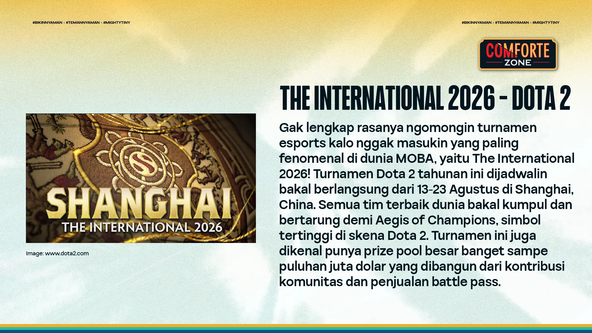 THE INTERNATIONAL 2026 - DOTA 2