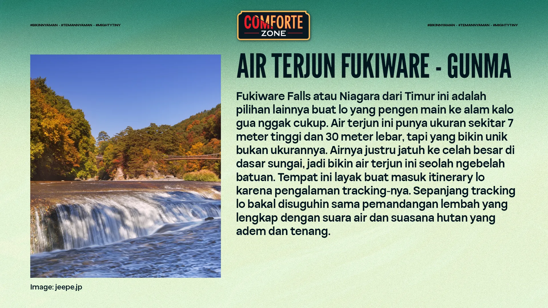 AIR TERJUN FUKIWARE - GUNMA