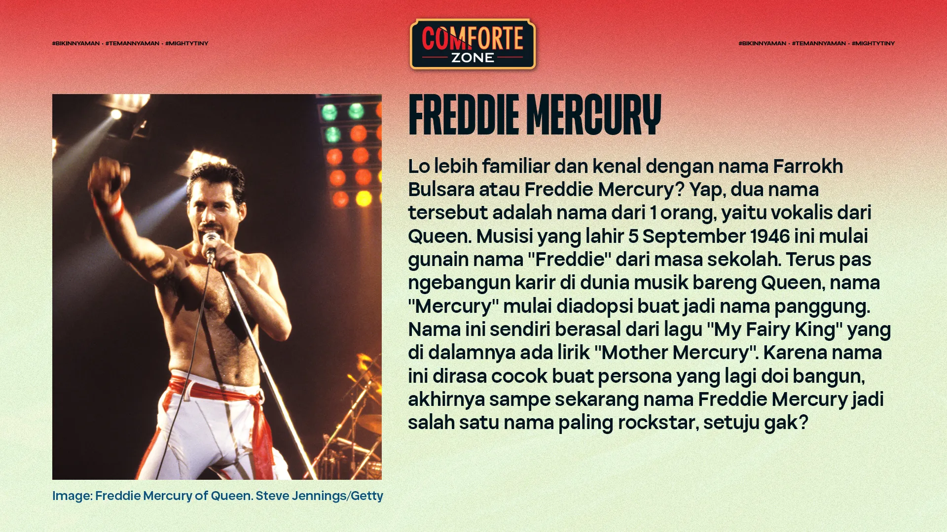 FREDDIE MERCURY