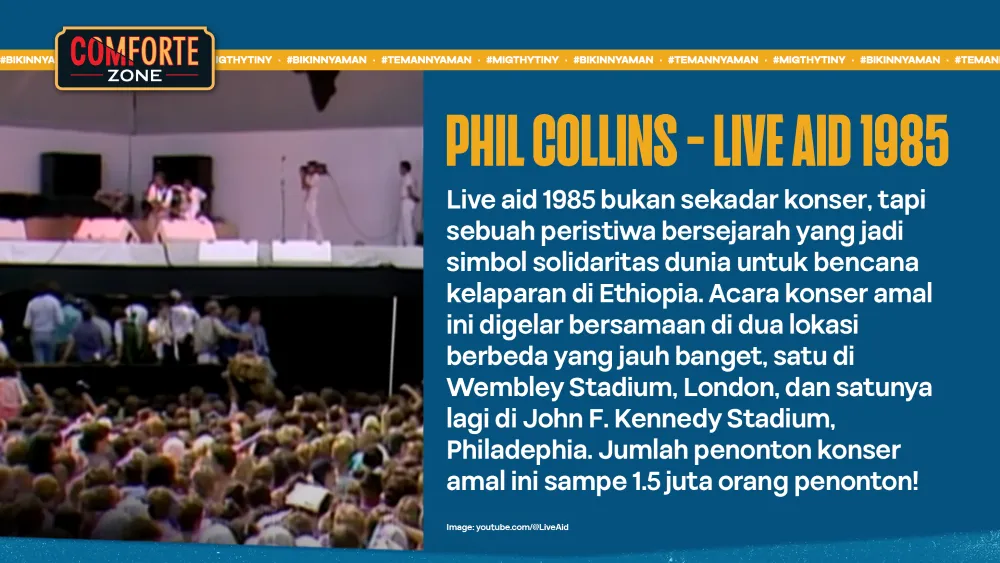 PHIL COLLINS - LIVE AID 1985