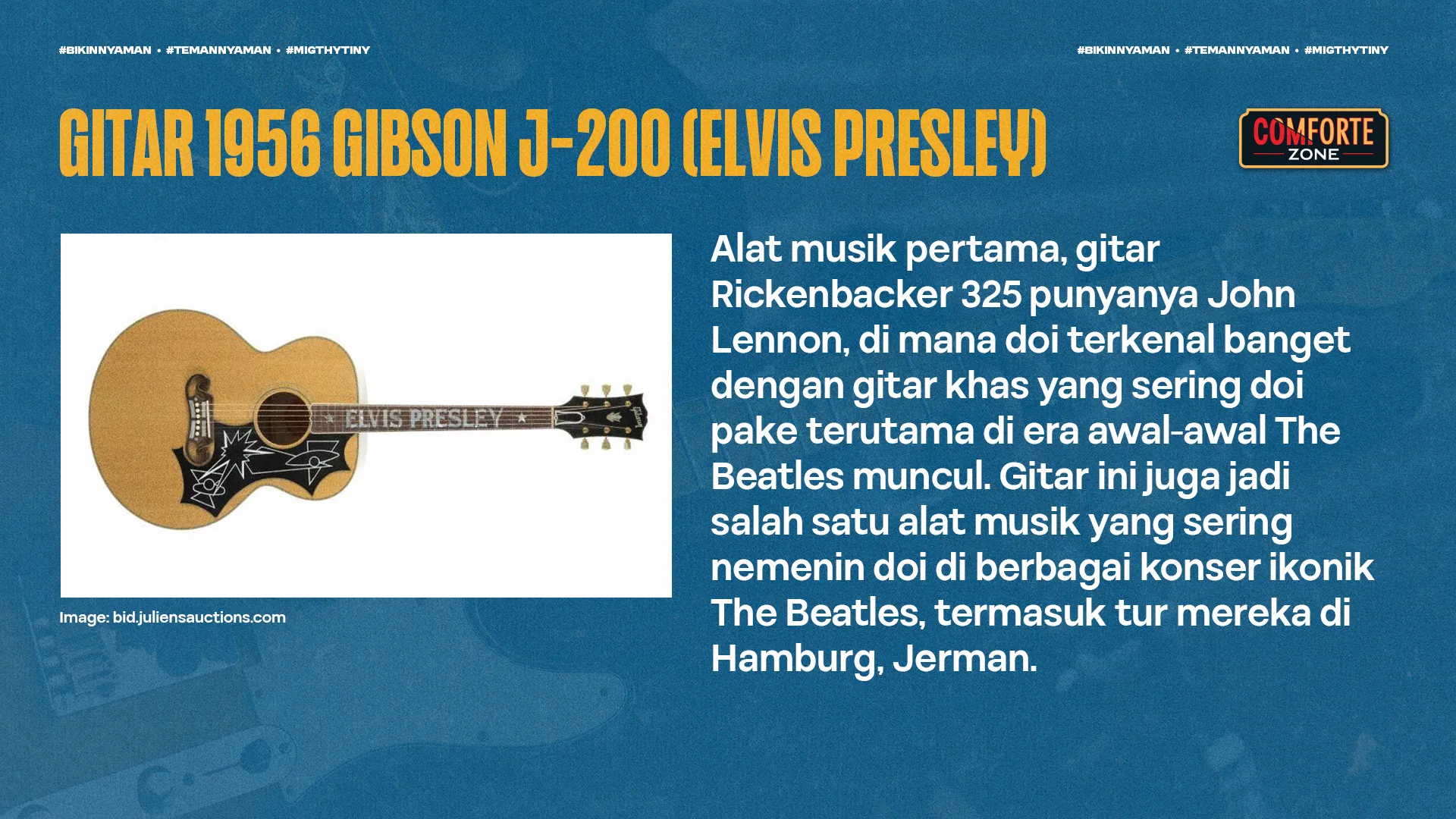 GITAR 1956 GIBSON J-200 (ELVIS PRESLEY)