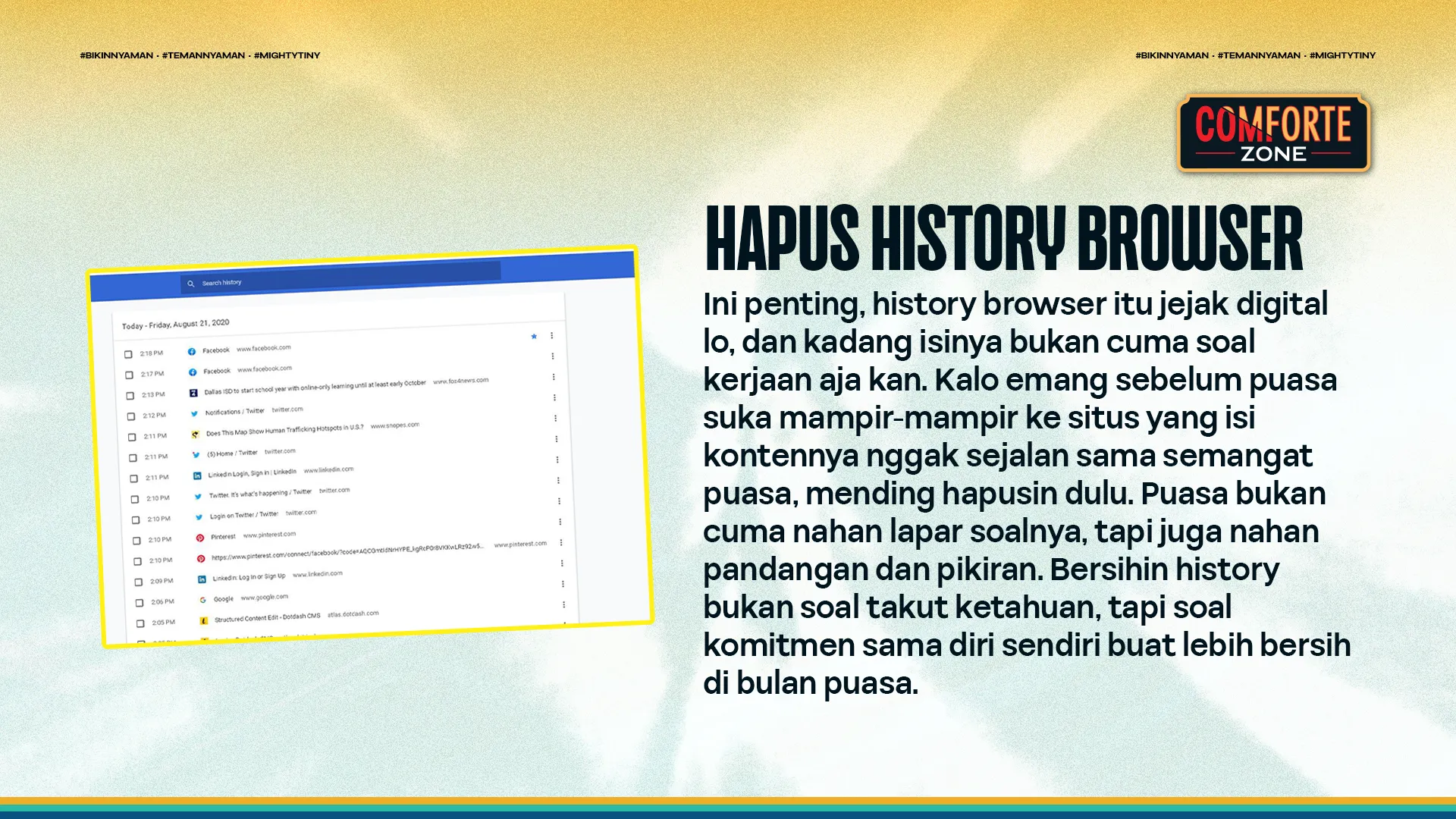HAPUS HISTORY BROWSER