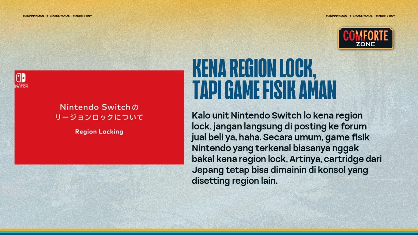 KENA REGION LOCK, TAPI GAME FISIK AMAN