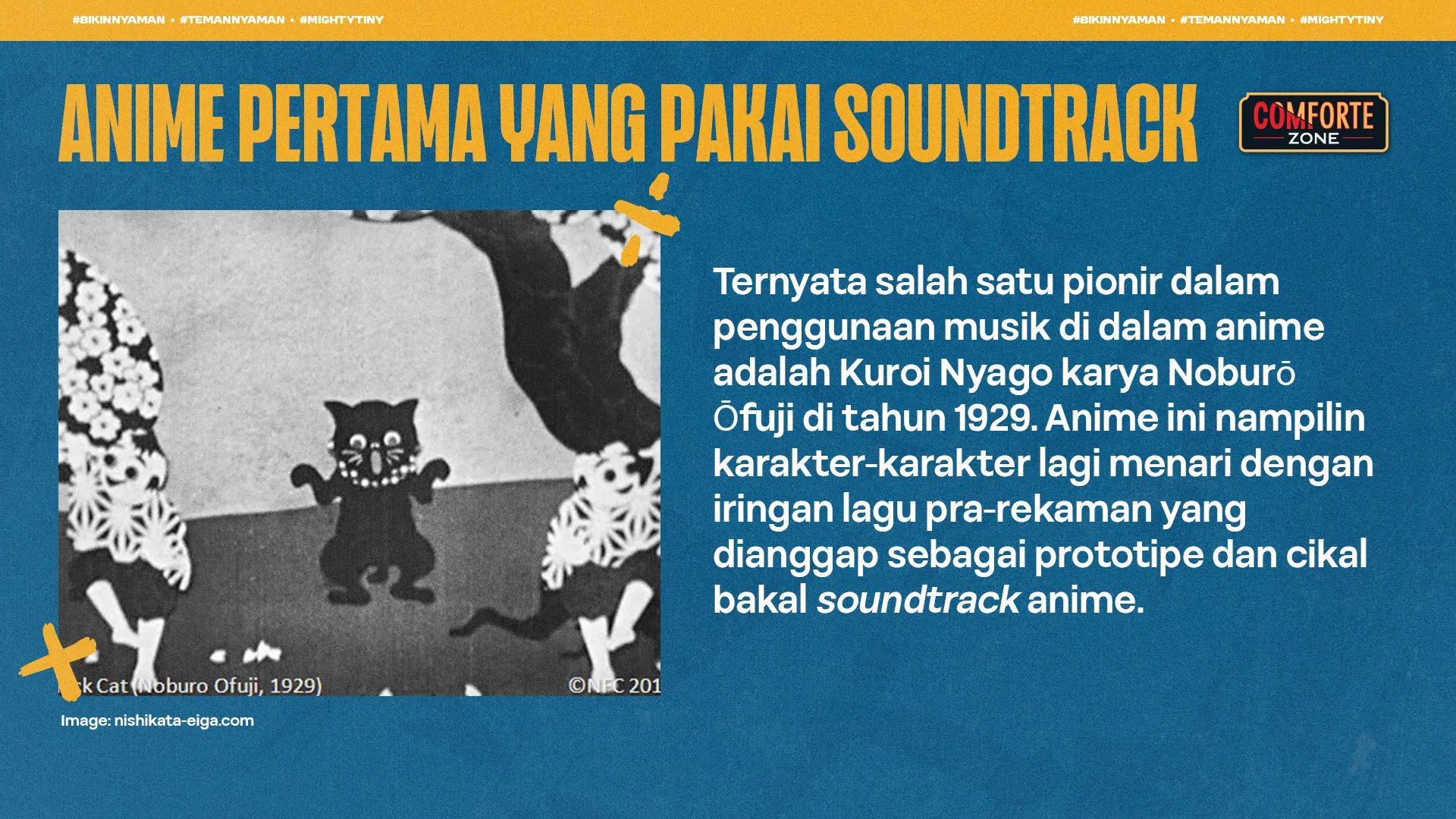 ANIME PERTAMA YANG PAKAI SOUNDTRACK