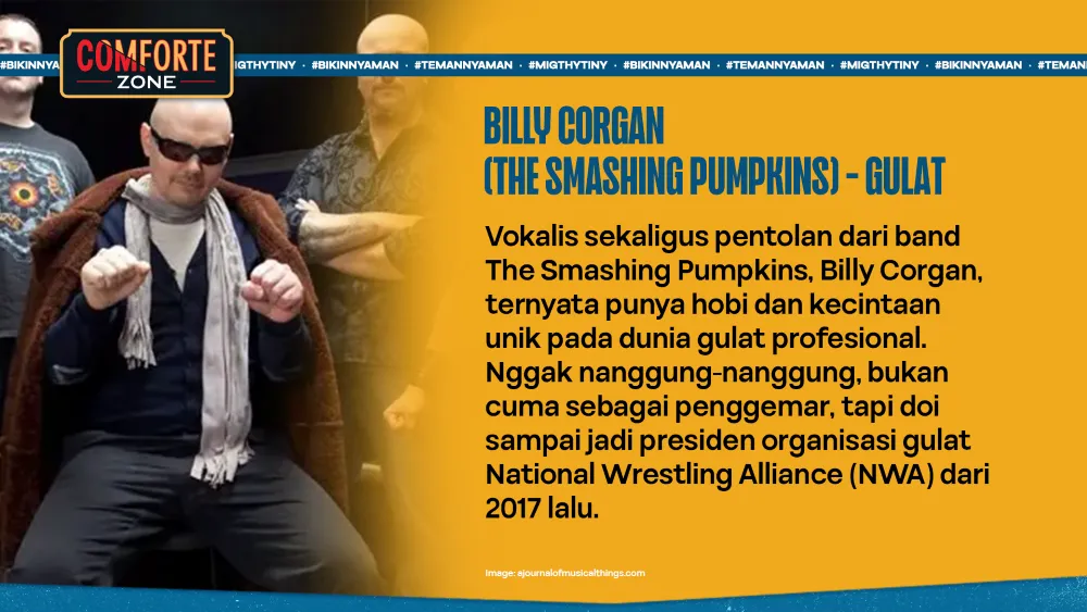 BILLY CORGAN (THE SMASHING PUMPKINS) - GULAT