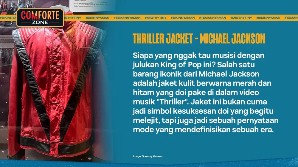 THRILLER JACKET - MICHAEL JACKSON