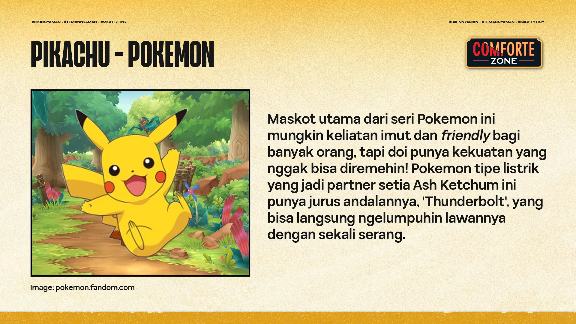 PIKACHU - POKEMON