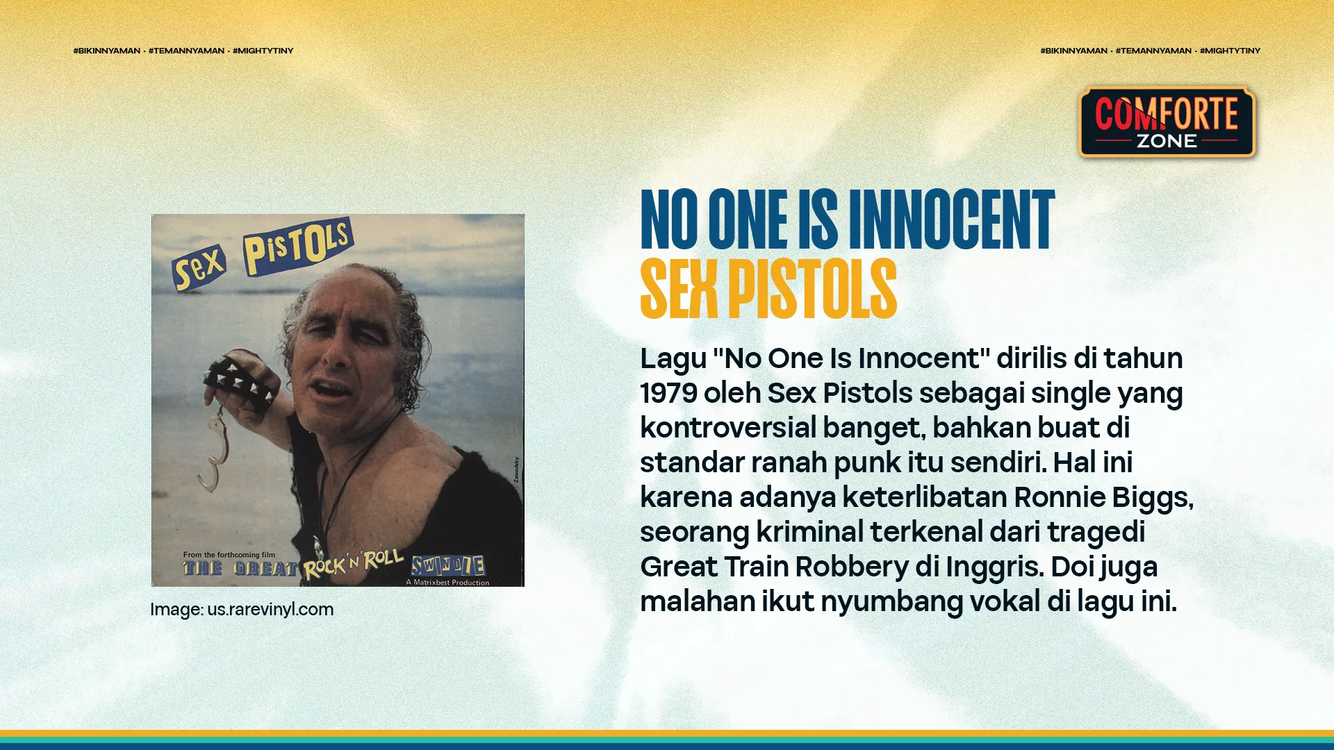 NO ONE IS INNOCENT - SEX PISTOLS