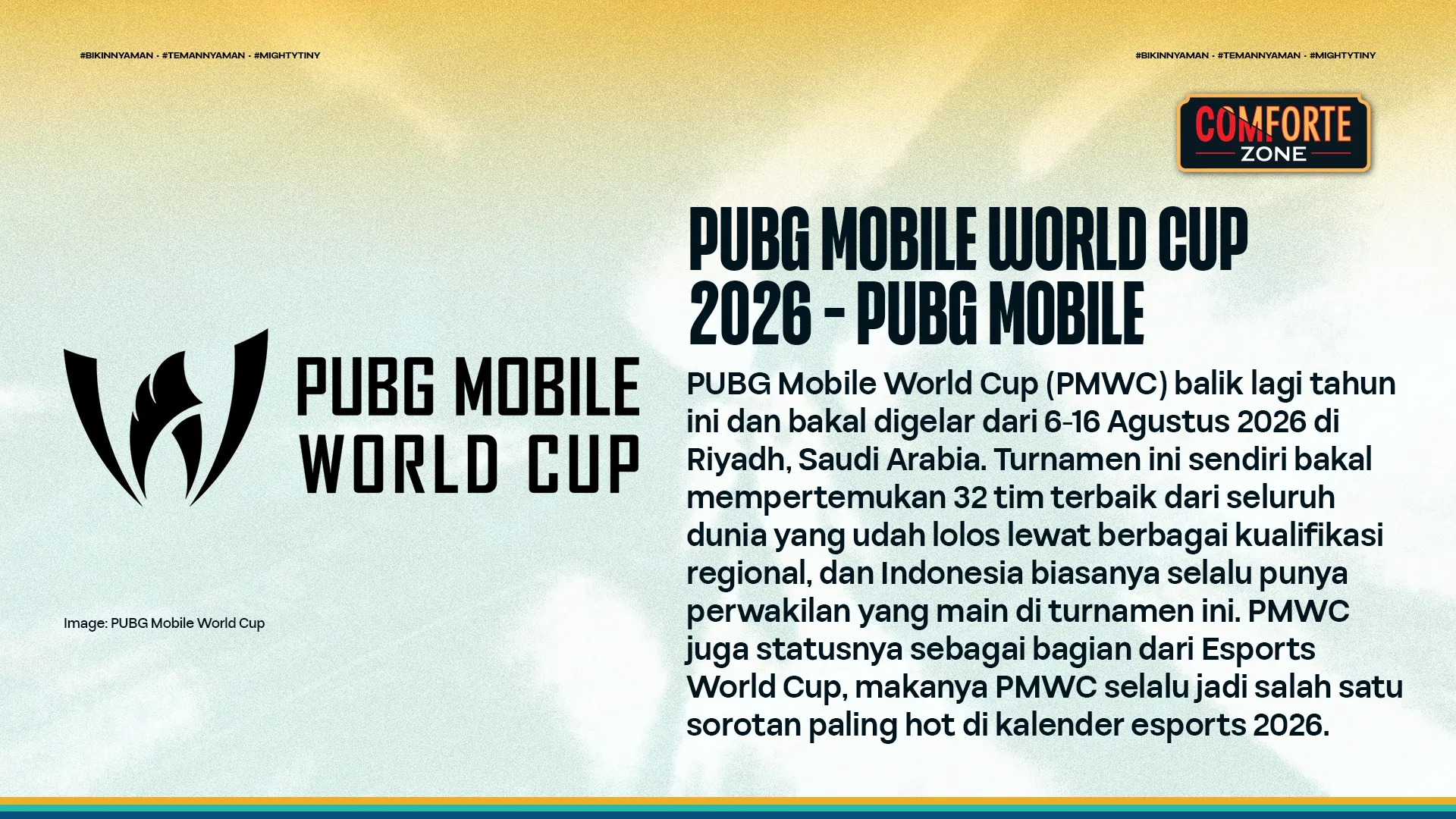 PUBG MOBILE WORLD CUP 2026 - PUBG MOBILE