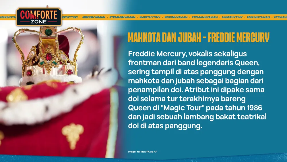 MAHKOTA DAN JUBAH - FREDDIE MERCURY