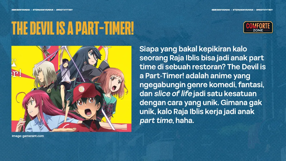 THE DEVILS IS A PART-TIMER!