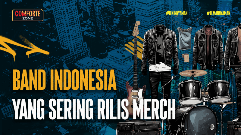BAND INDONESIA YANG SERING RILIS MERCH