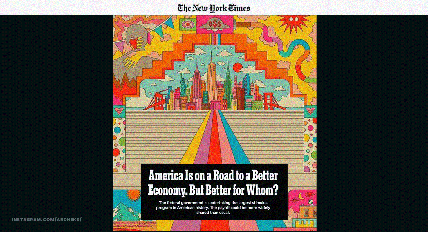 Karya Ilustrator Kendra Ahimsa Dimuat di The New York Times