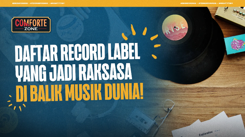 Daftar Record Label yang Jadi Raksasa di Balik Musik Dunia!