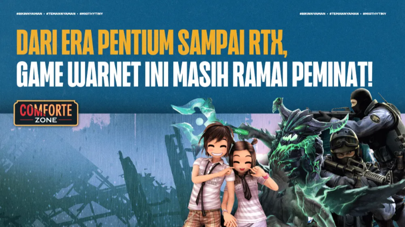 DARI ERA PENTIUM SAMPAI RTX, GAME WARNET INI MASIH RAMAI PEMINAT!