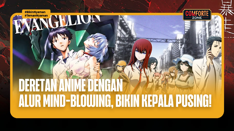 Deretan Anime Dengan Alur Mind-blowing, Bikin Kepala Pusing!