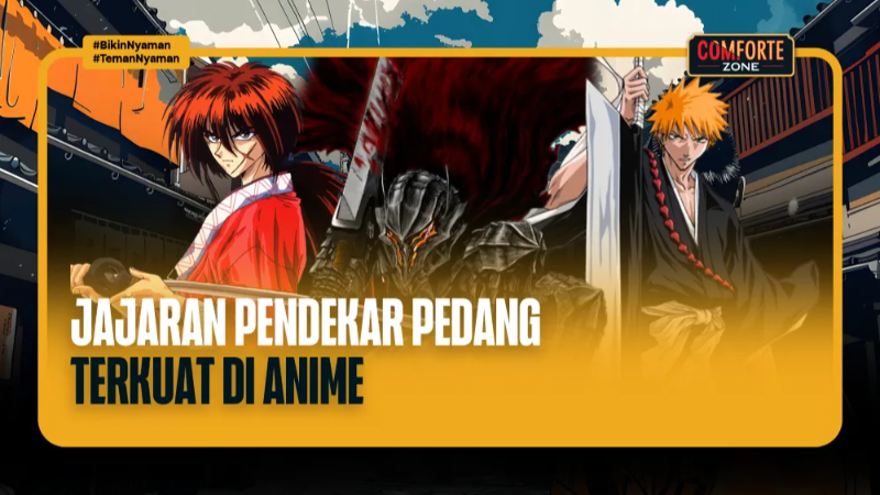 JAJARAN PENDEKAR PEDANG TERKUAT DI ANIME
