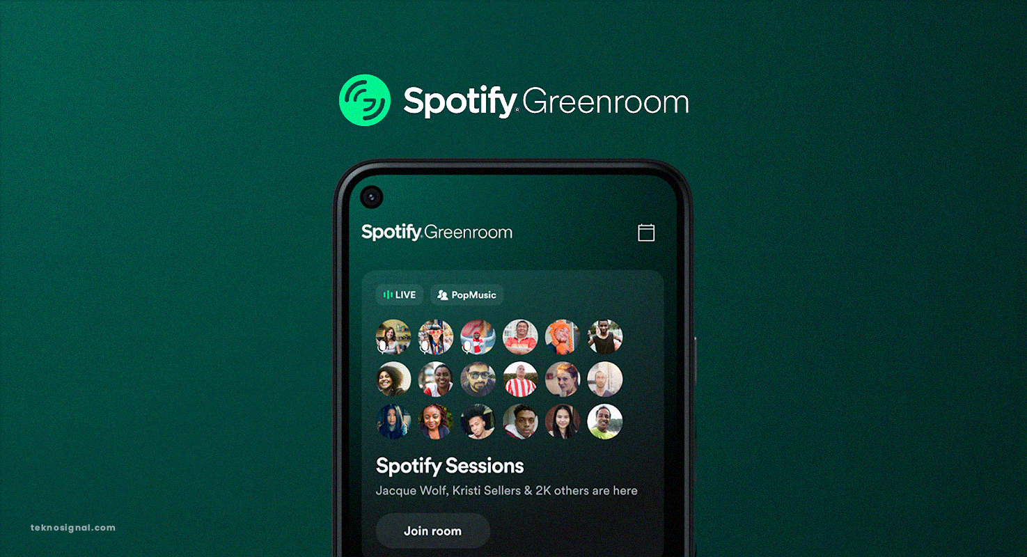Spotify Rilis Greenroom, Saingan Teranyar Clubhouse