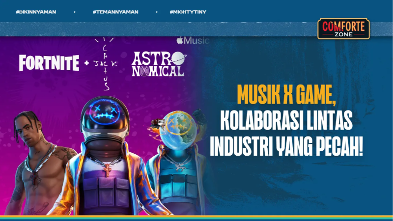 Image Musik X Game, Kolaborasi Lintas Industri Yang Pecah!