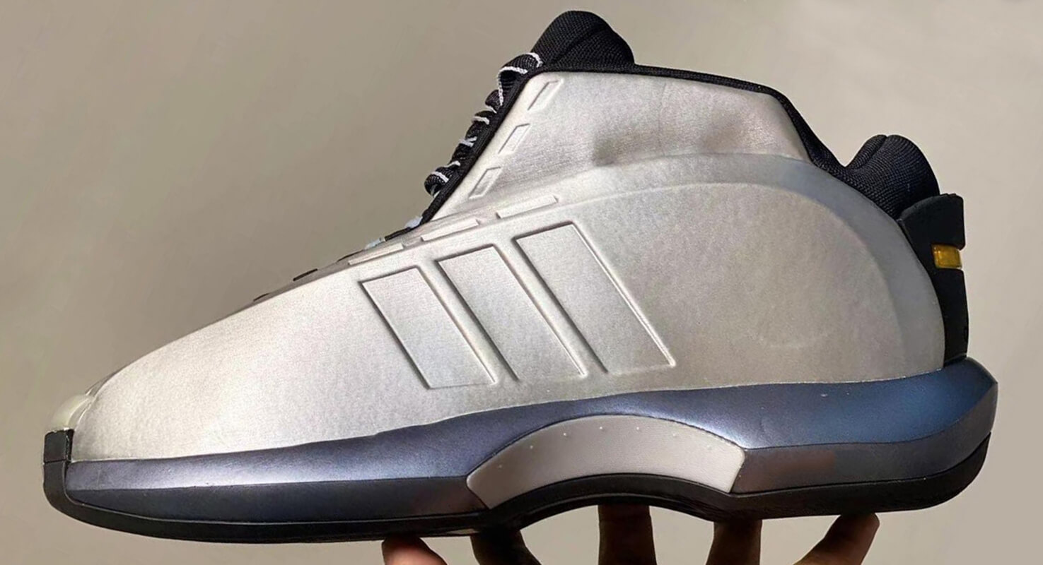ADIDAS CRAZY 1 OG METALLIC SILVER HINGGA TREN GAME NFT