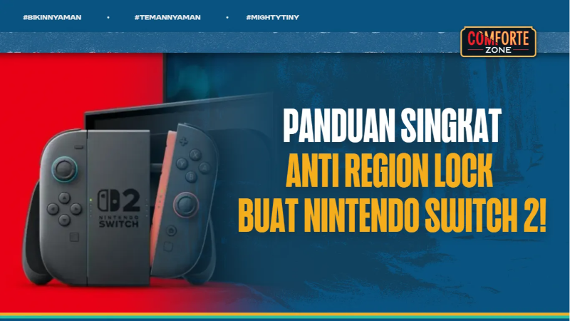 Image Panduan Singkat Anti Region Lock Buat Nintendo Switch 2!