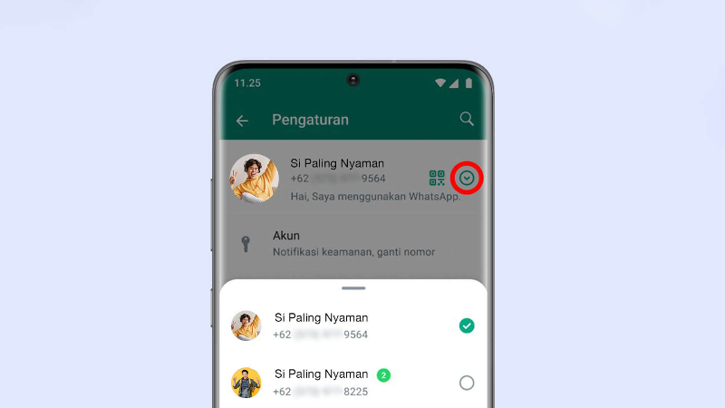 RESMI NIH! WA LUNCURIN FITUR MULTIPLE ACCOUNT BIAR GAK RIBET BAWA DUA HAPE