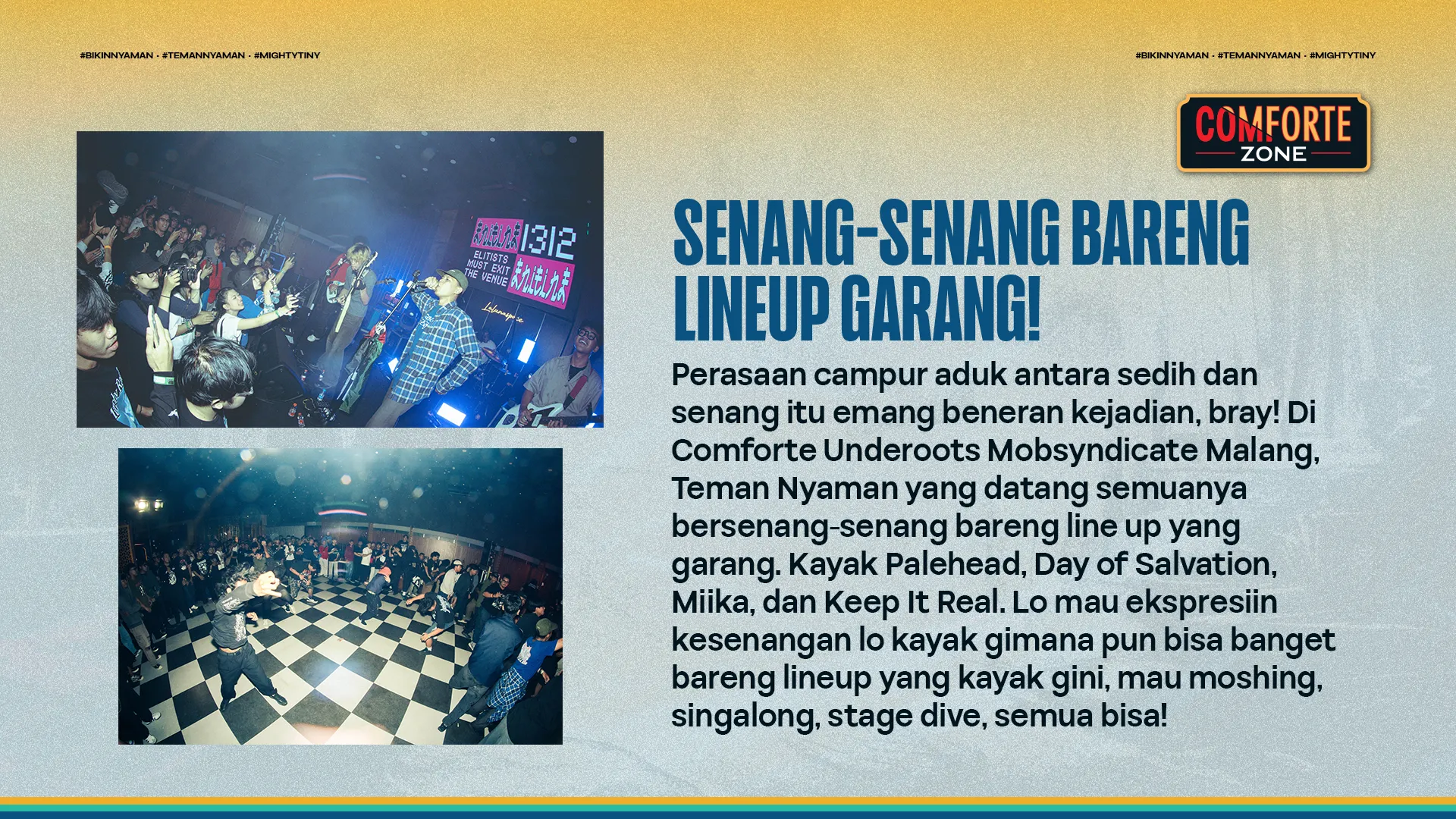 SENANG-SENANG BARENG LINEUP GARANG!