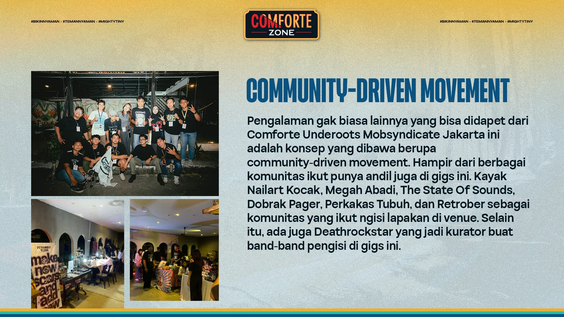 COMMUNITY-DRIVEN MOVEMENT