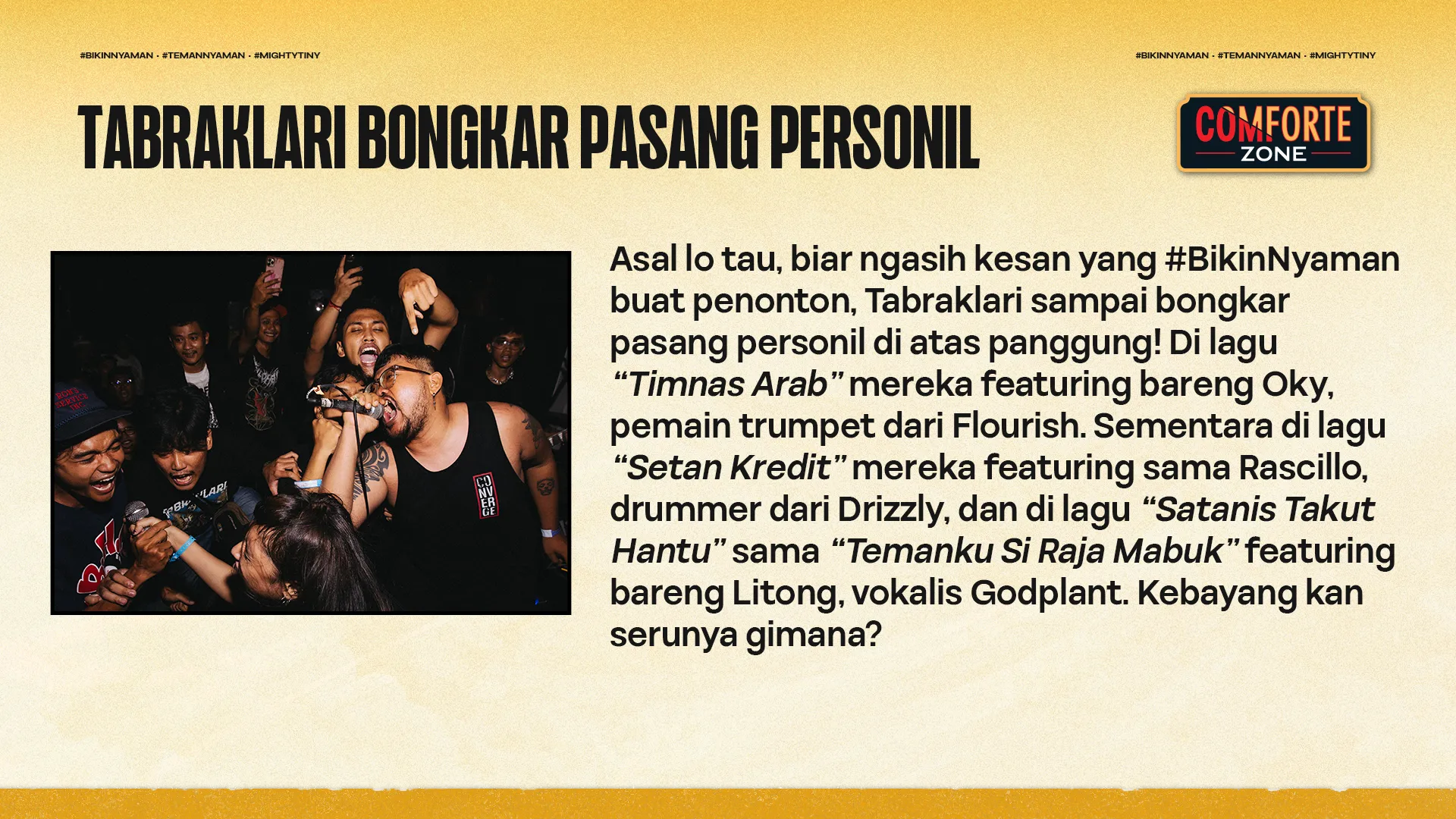 TABRAKLARI BONGKAR PASANG PERSONIL