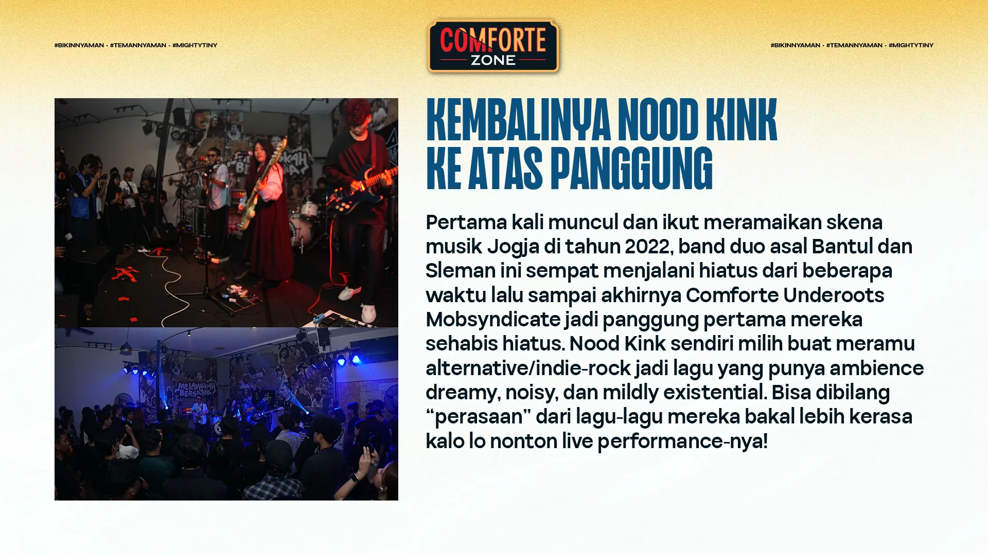 KEMBALINYA NOOD KINK KE ATAS PANGGUNG