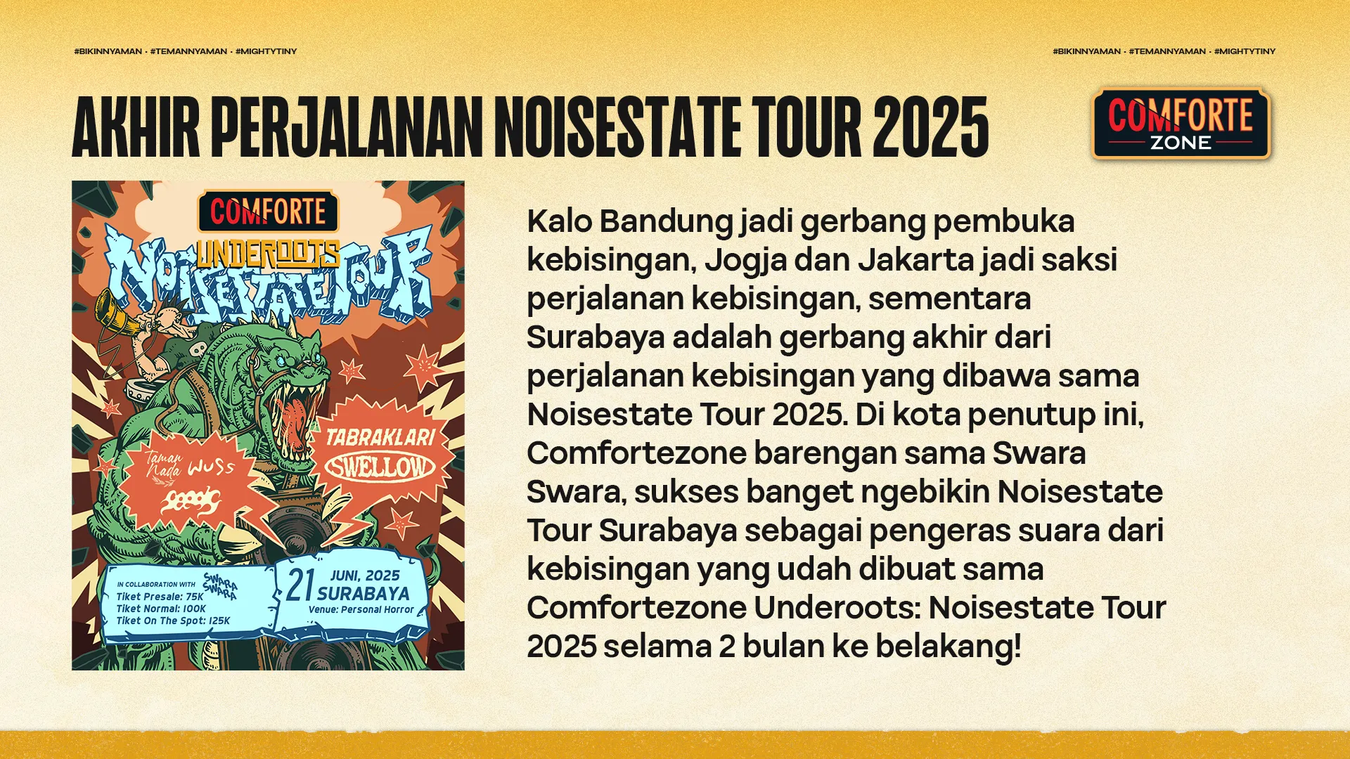 AKHIR PERJALANAN NOISESTATE TOUR 2025