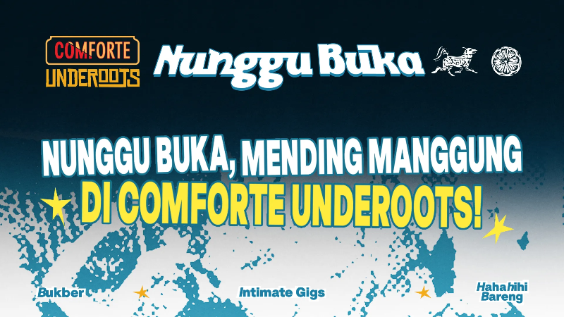 Image Nunggu Buka, Mending Manggung Di Comforte Underoots!